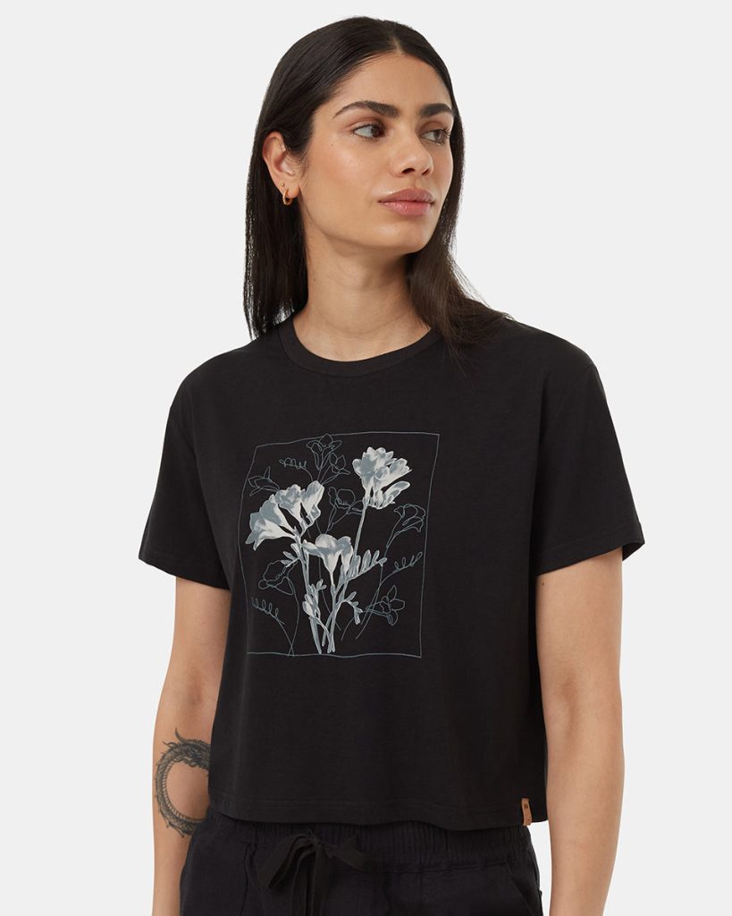 Floral Crop T-Shirt - Image 3