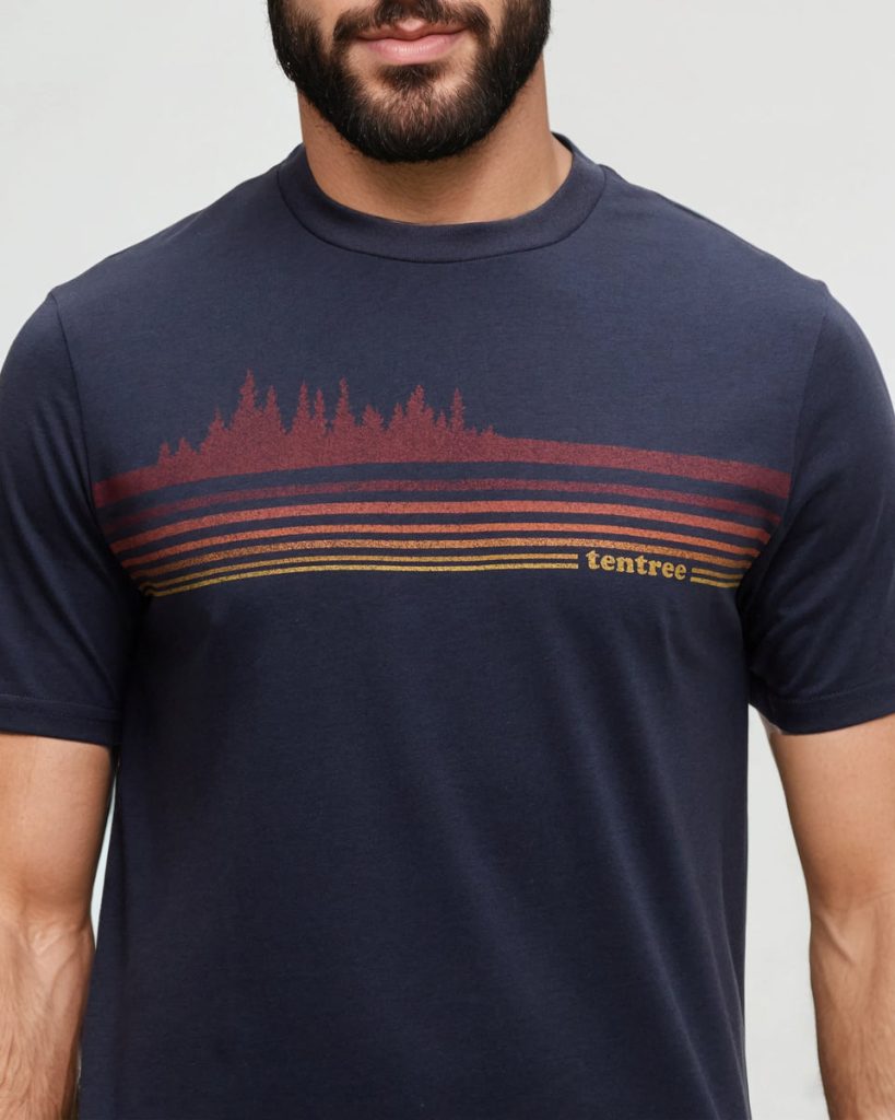 Retro Treeline T-Shirt - Image 3