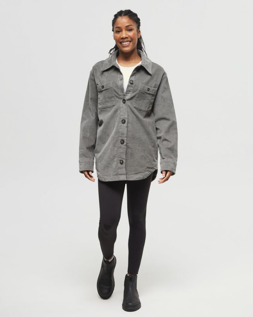 EcoStretch Corduroy Overshirt - Image 3