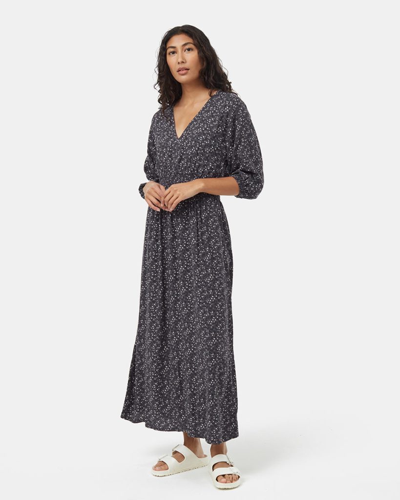 EcoWoven Crepe Maxi Dress - Image 3