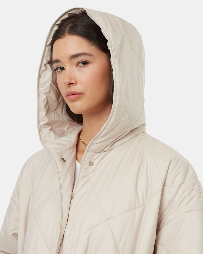 Cloud Shell Quilted Hooded Jacket - Image 5