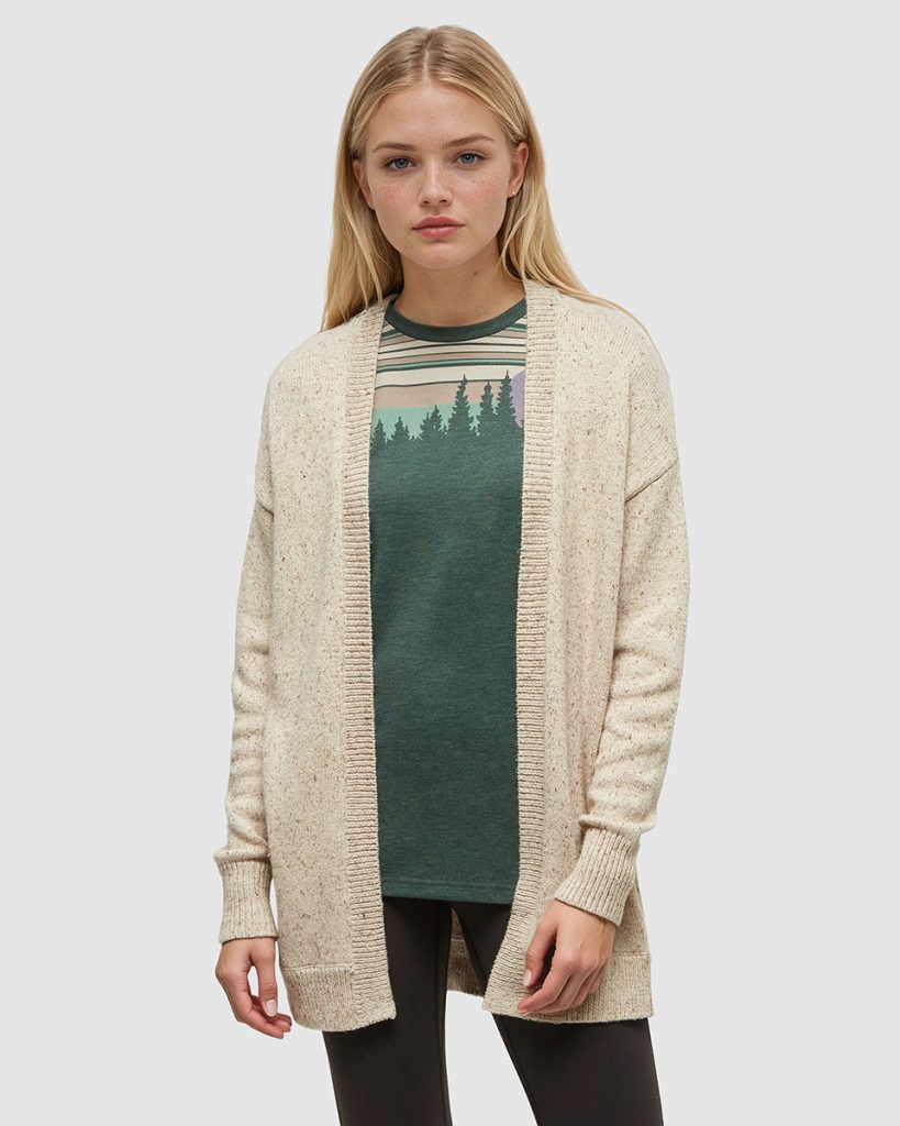 Prairies Fleck Cardigan
