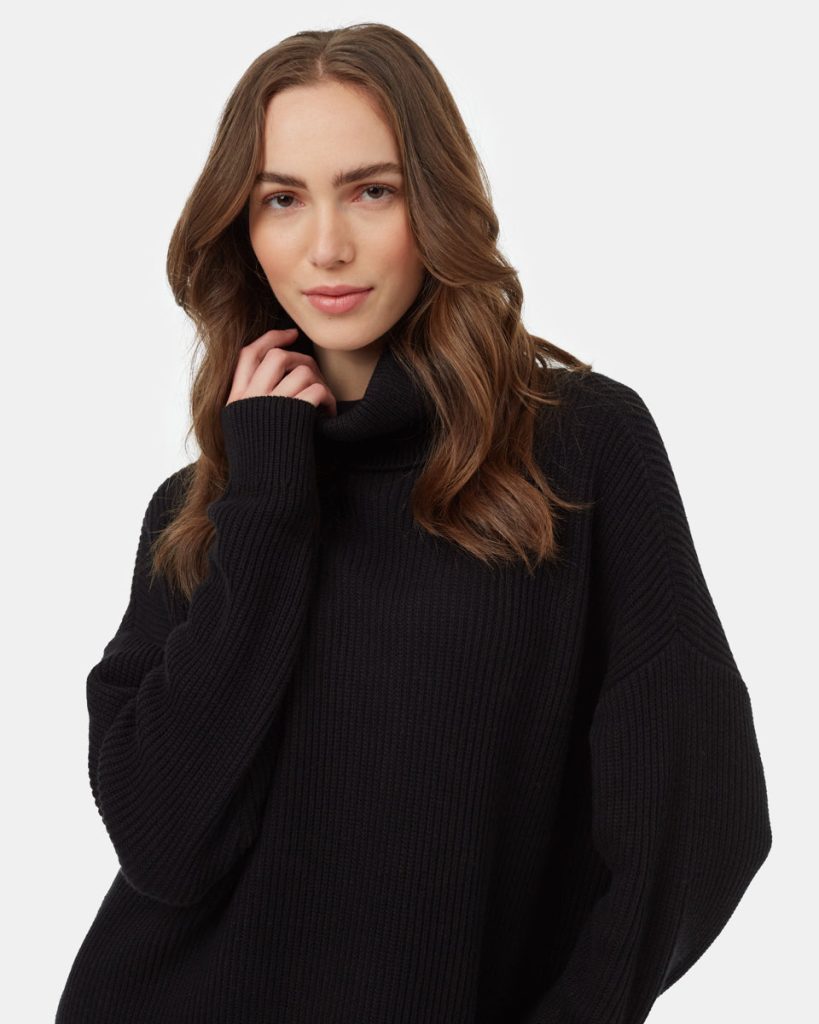 Highline Oversized Turtleneck Dress - Image 3